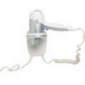 Mid Size Wall Mount Hair Dryer - White